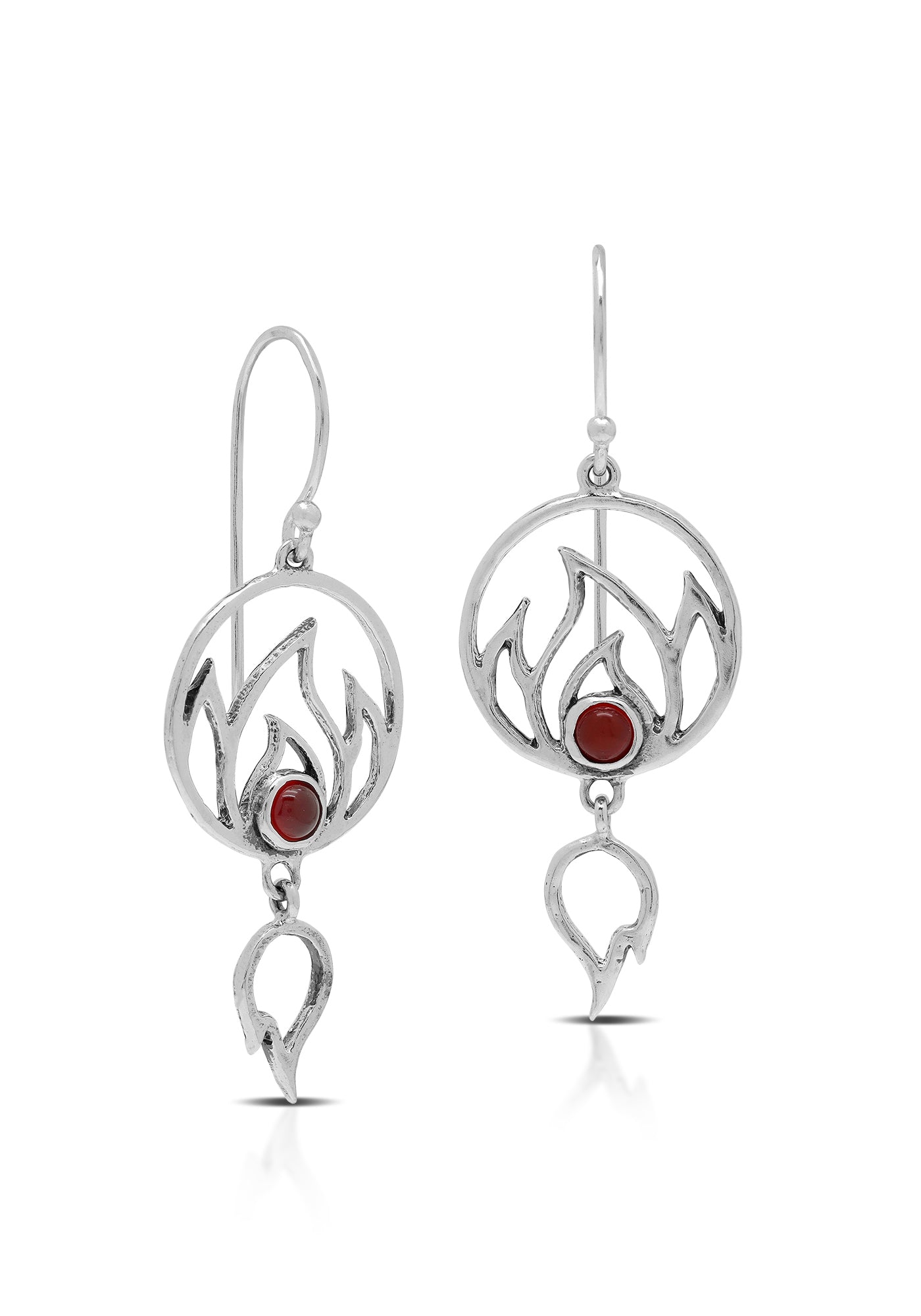 Fire Carnelian Element Earrings
