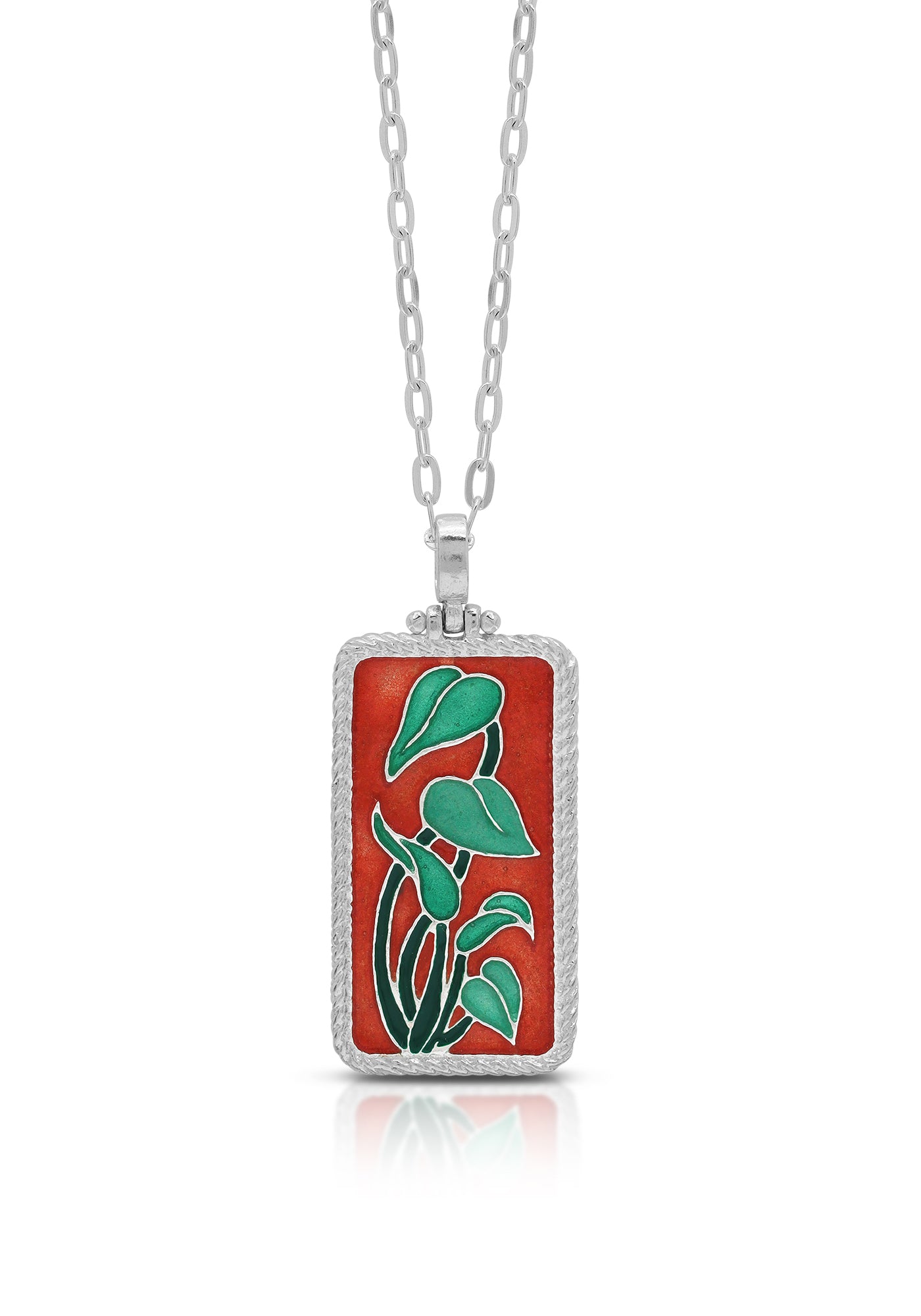 Stay Rooted Enamel Necklace