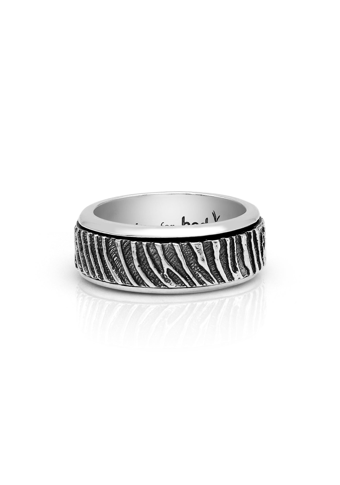 Zebra Spin Ring - M