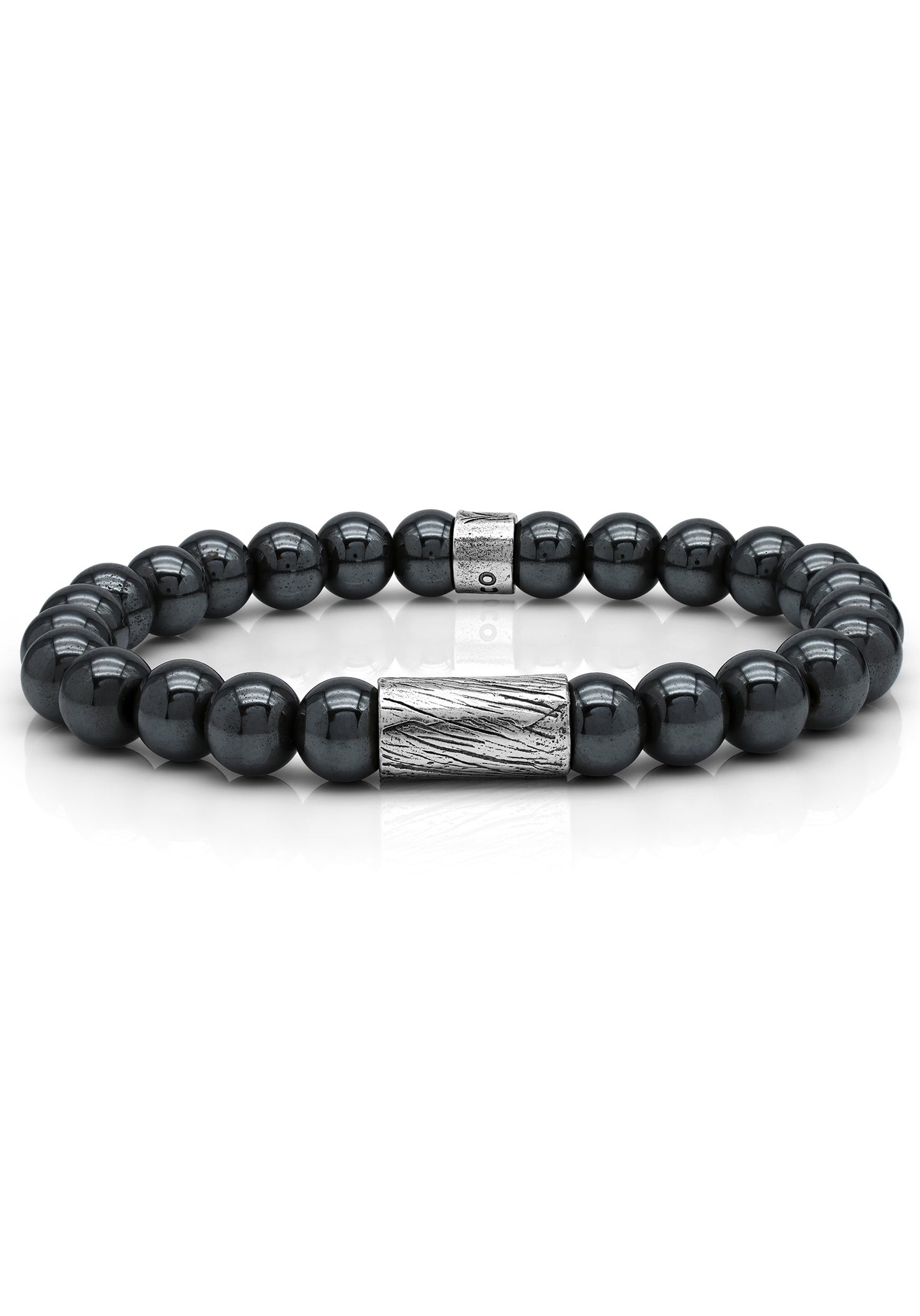 Elephant Hematite Stretch Bracelet (Wisdom & Focus)