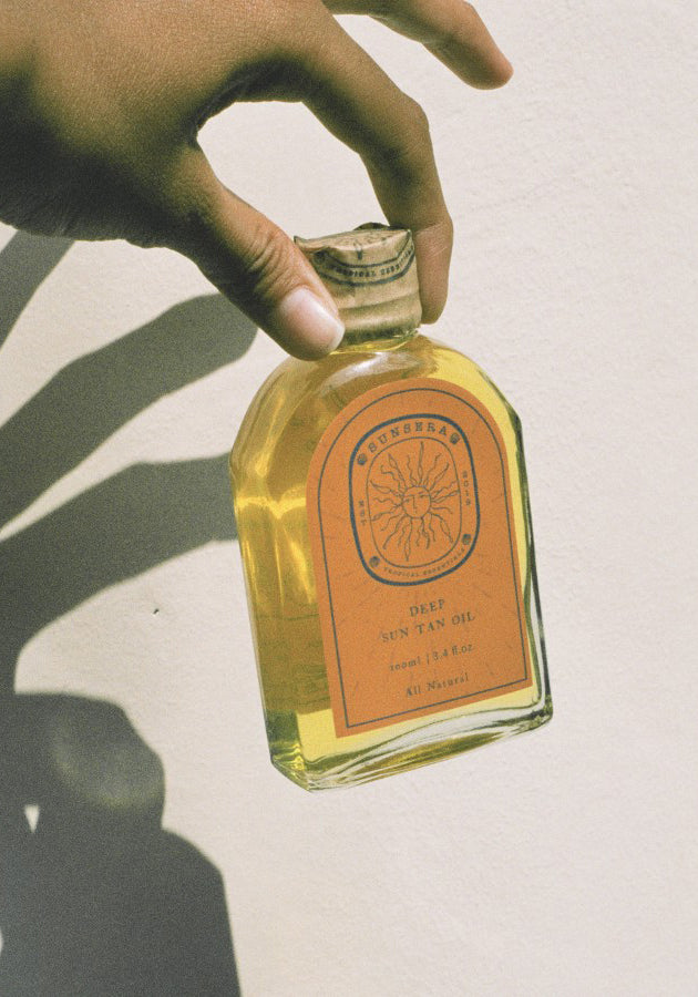 Deep Sun Tan Oil