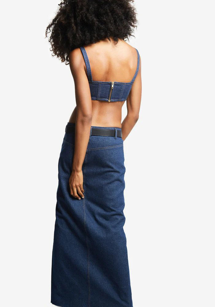 Long Skirt Denim