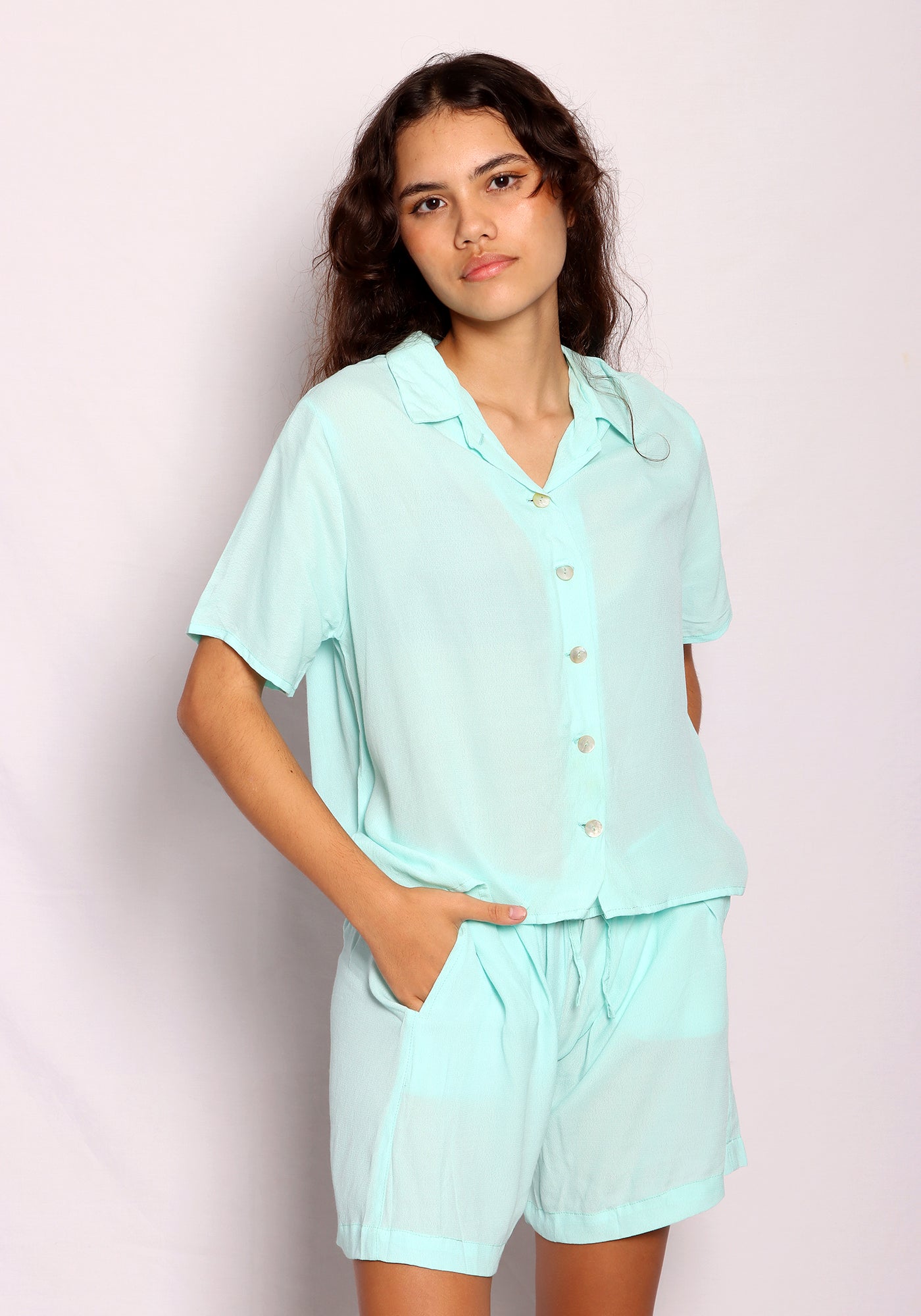 PJ Set Aqua