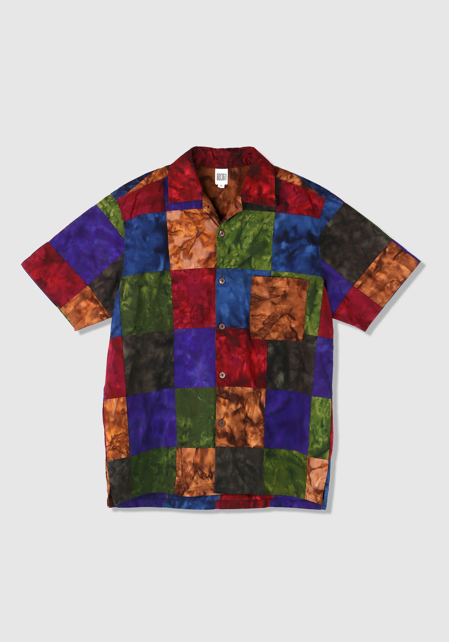 Mens Patchwork Shirt