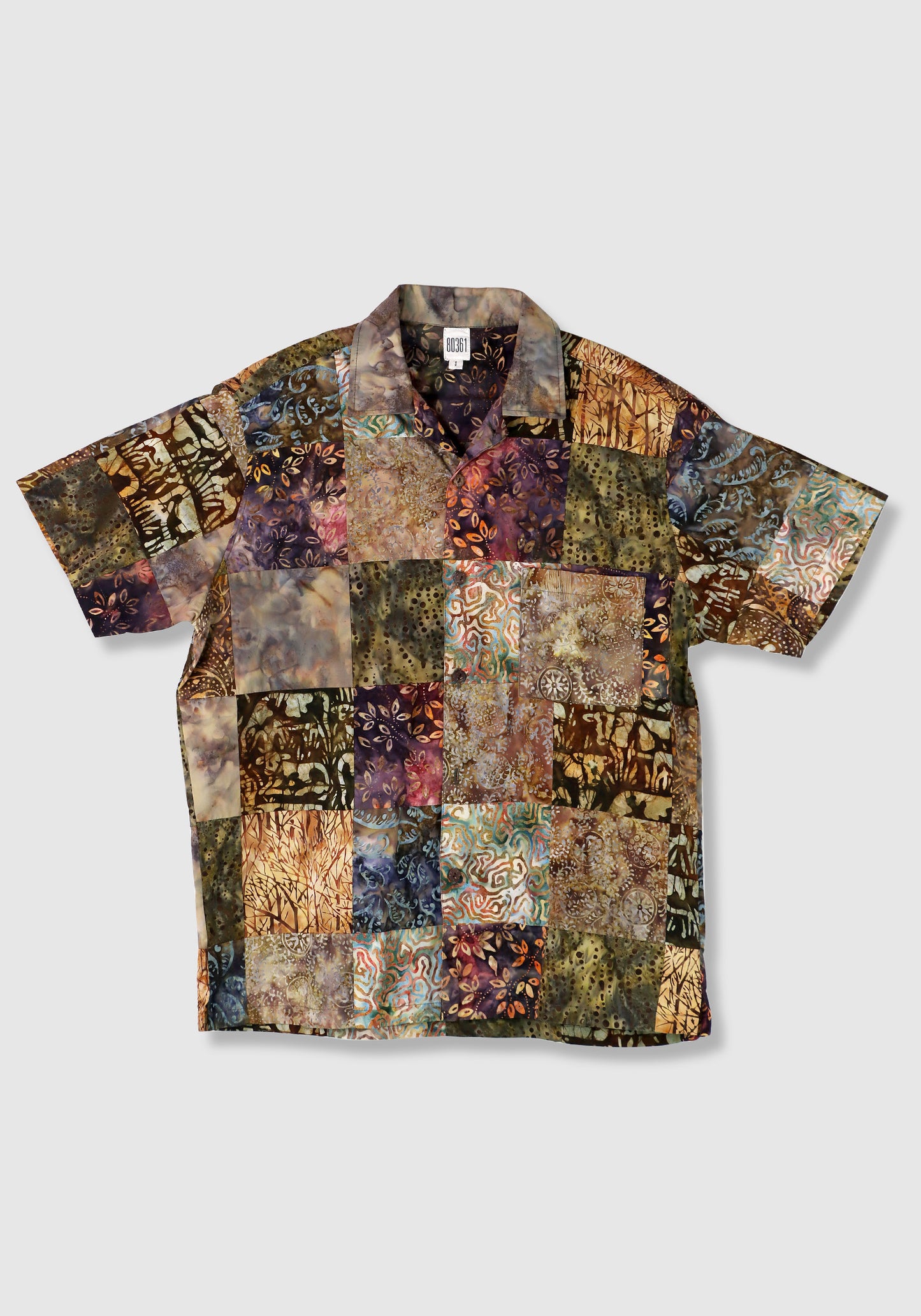 Mens Patchwork Shirt
