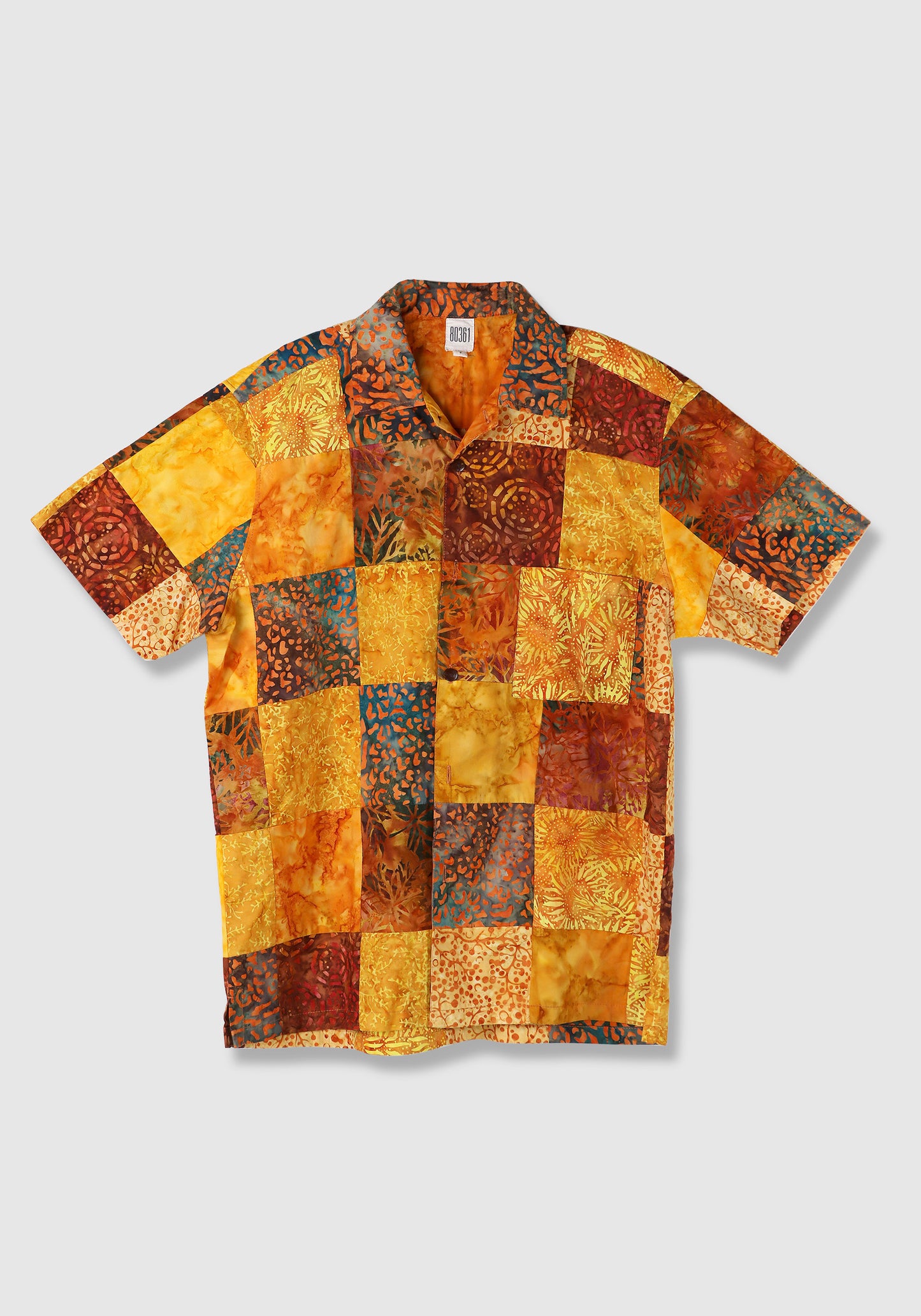 Mens Patchwork Shirt