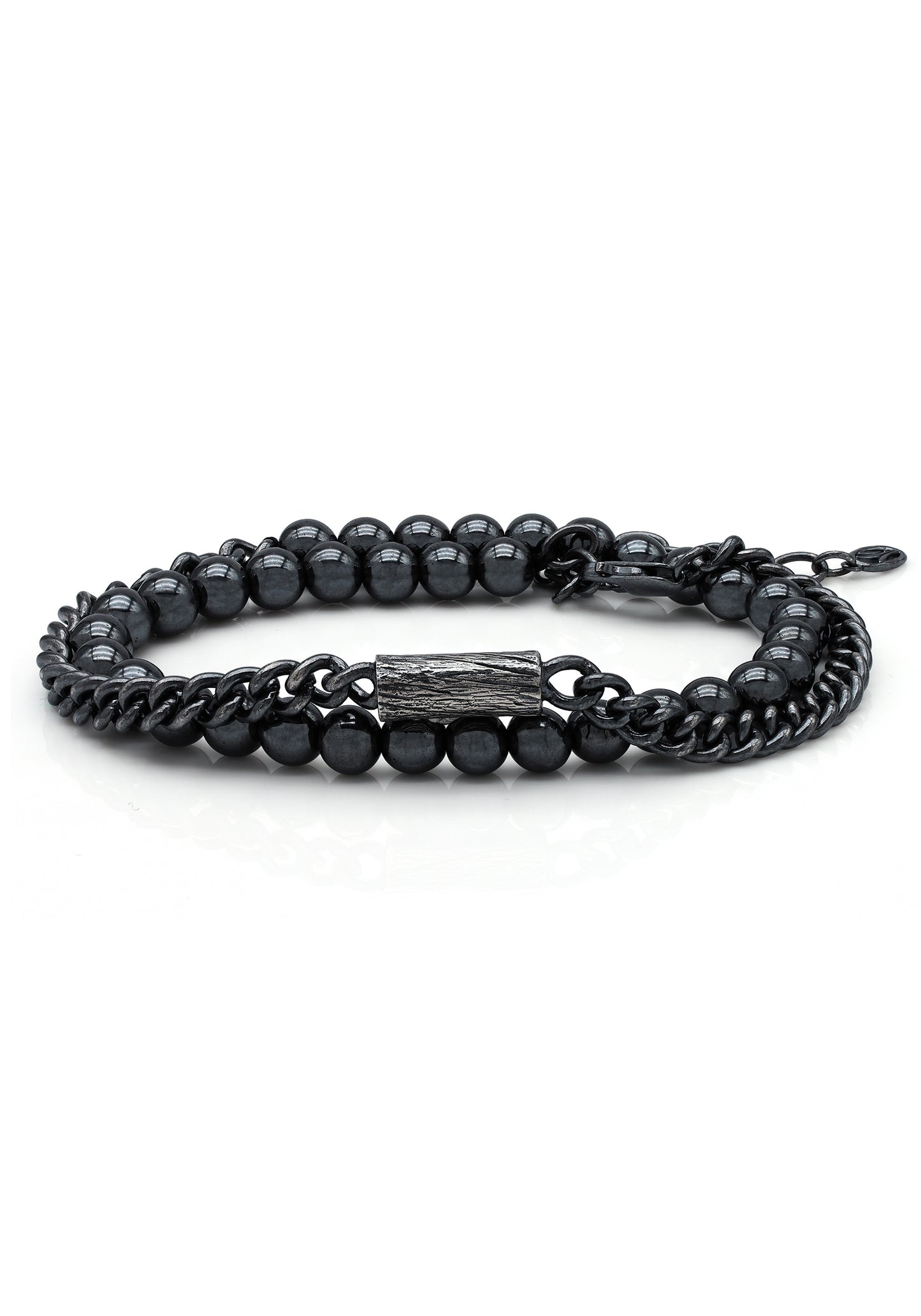Elephant Hematite Wrap Bracelet