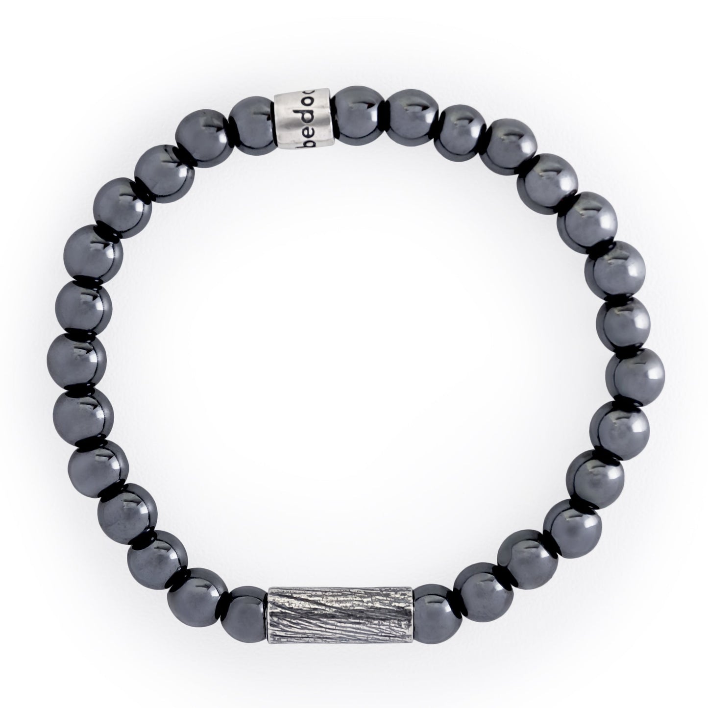 Elephant Hematite Stretch Bracelet (Wisdom & Focus)