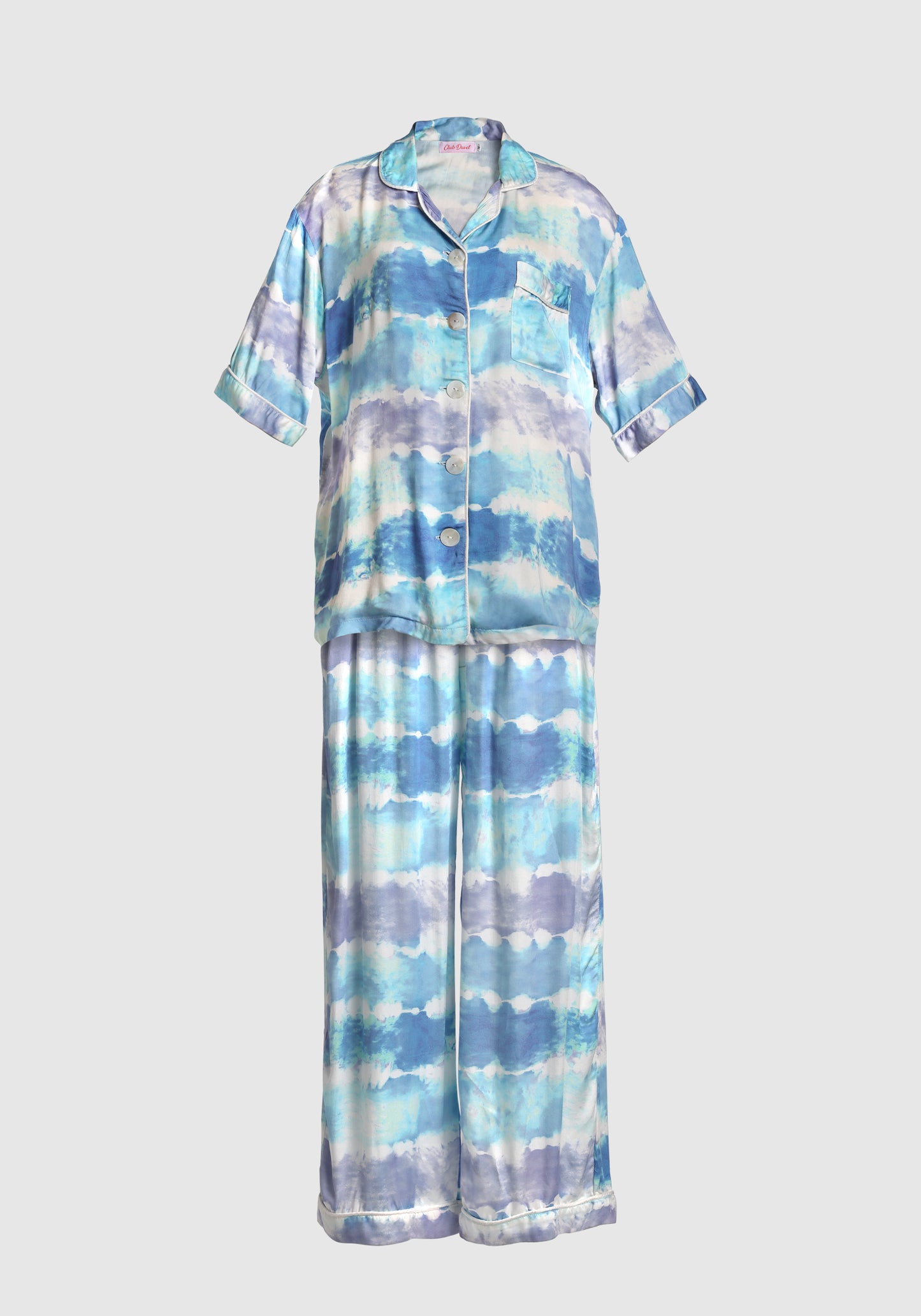 PJ Set Long Pant Silk F
