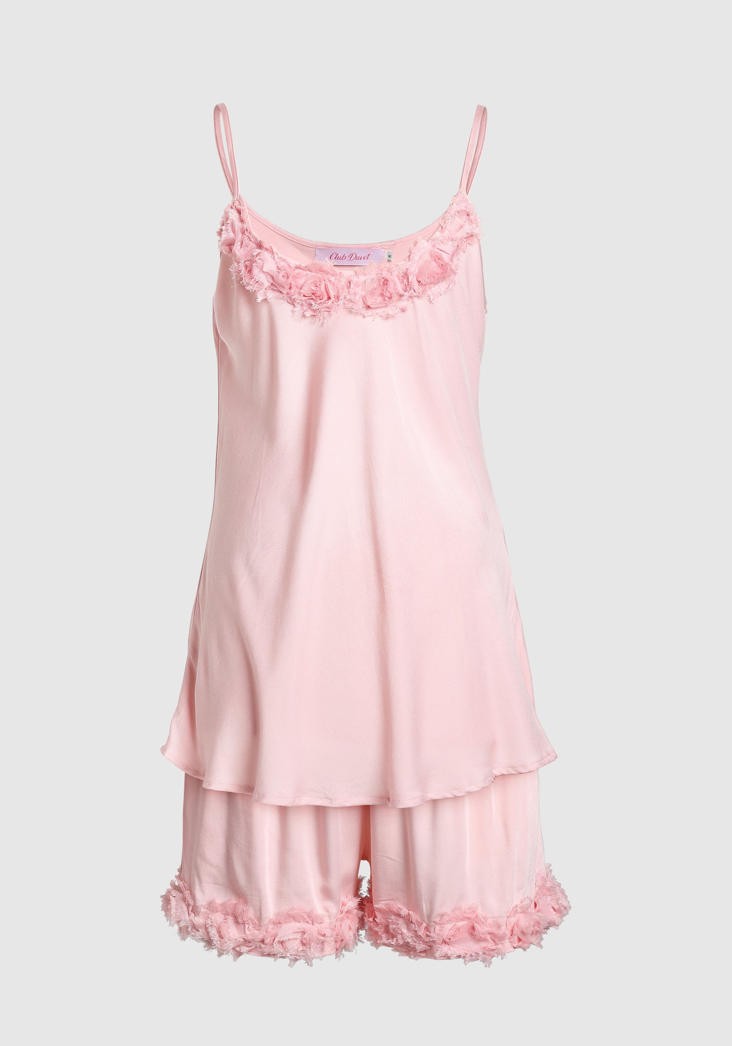PJ Set Bamboo Satin Pink