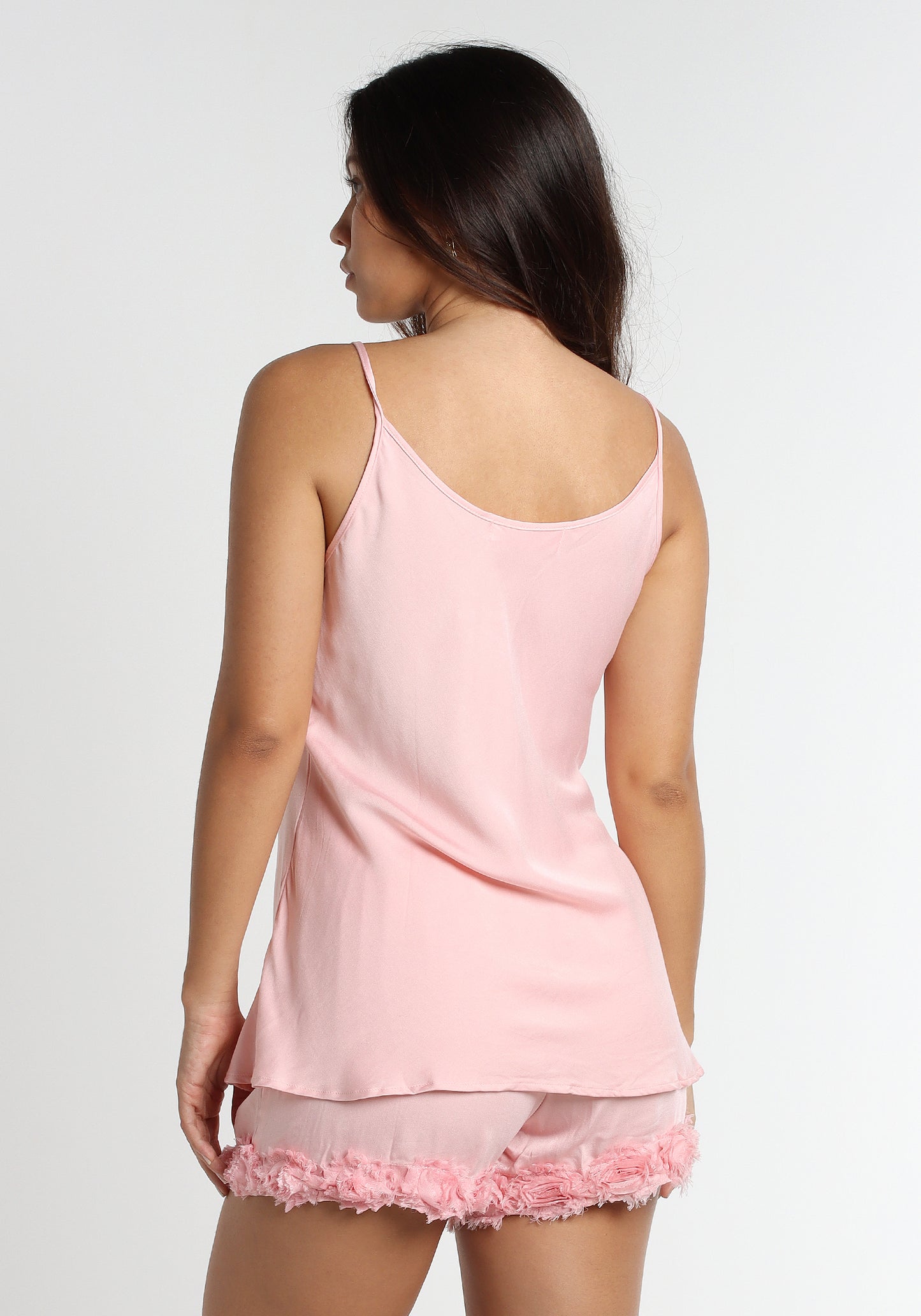 PJ Set Bamboo Satin Pink