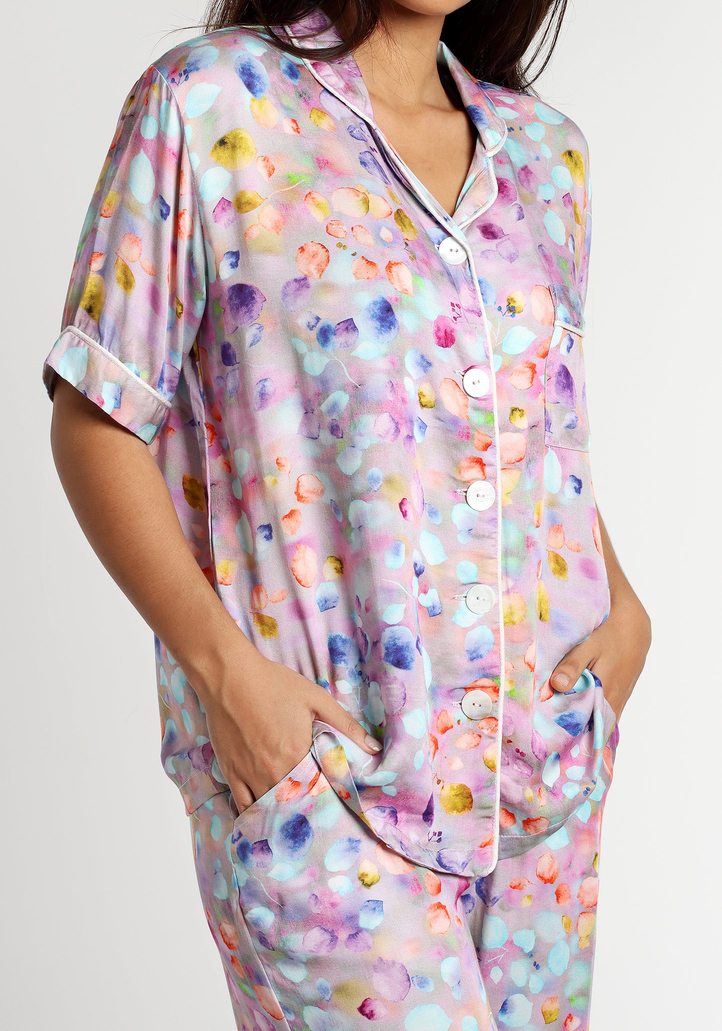 PJ Set Long Pant Silk G