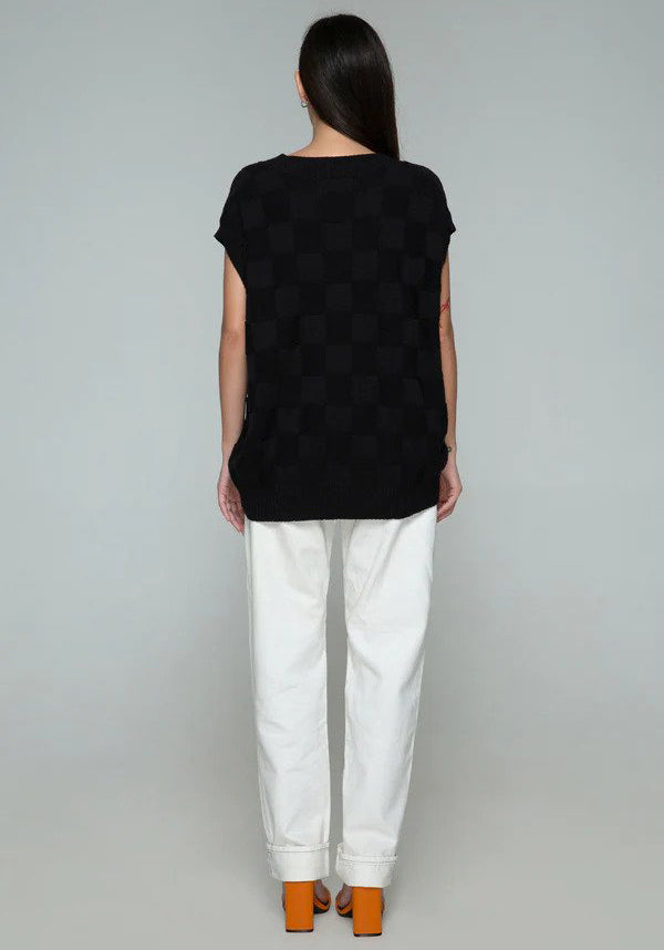 Cross Sea Knit Vest