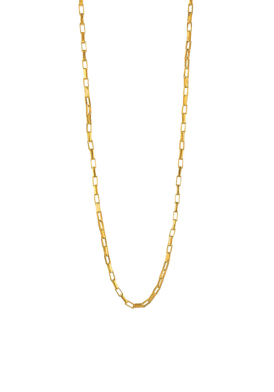 Rectangle Link Necklace