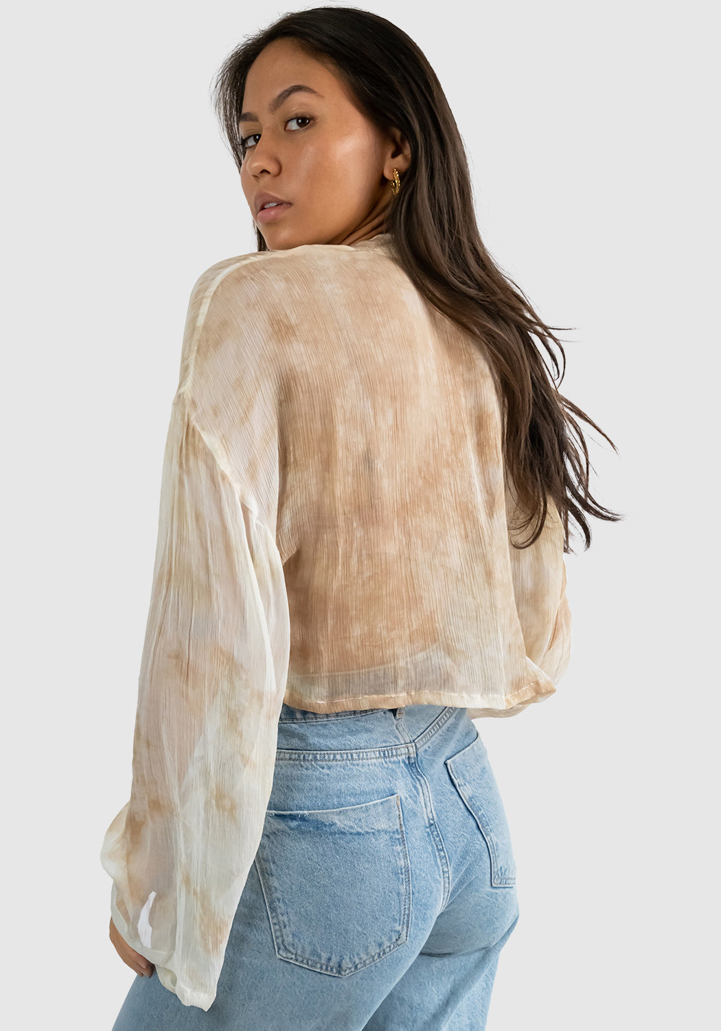 Cropped Long Sleeve V.2 Tiedye
