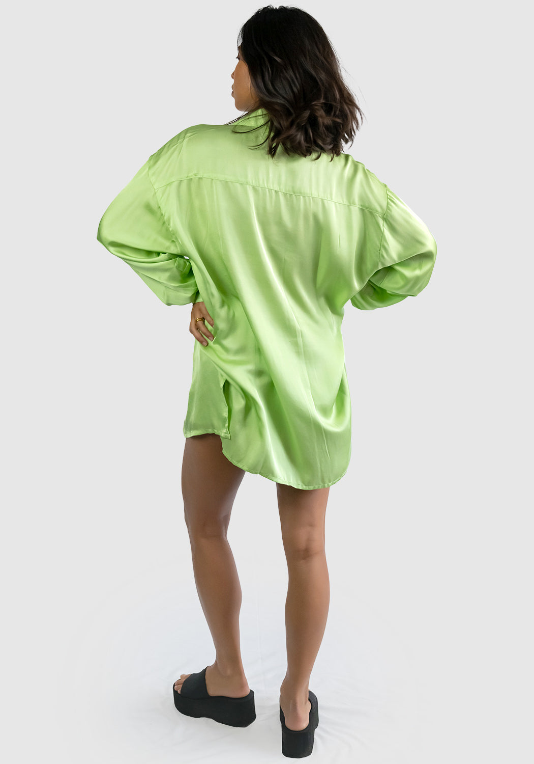 Oversize Satin Shirt V.1