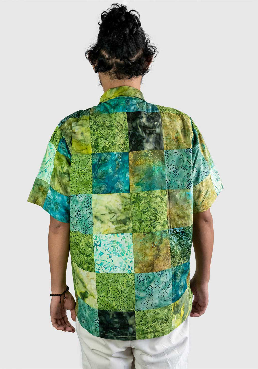 Mens Patchwork Shirt