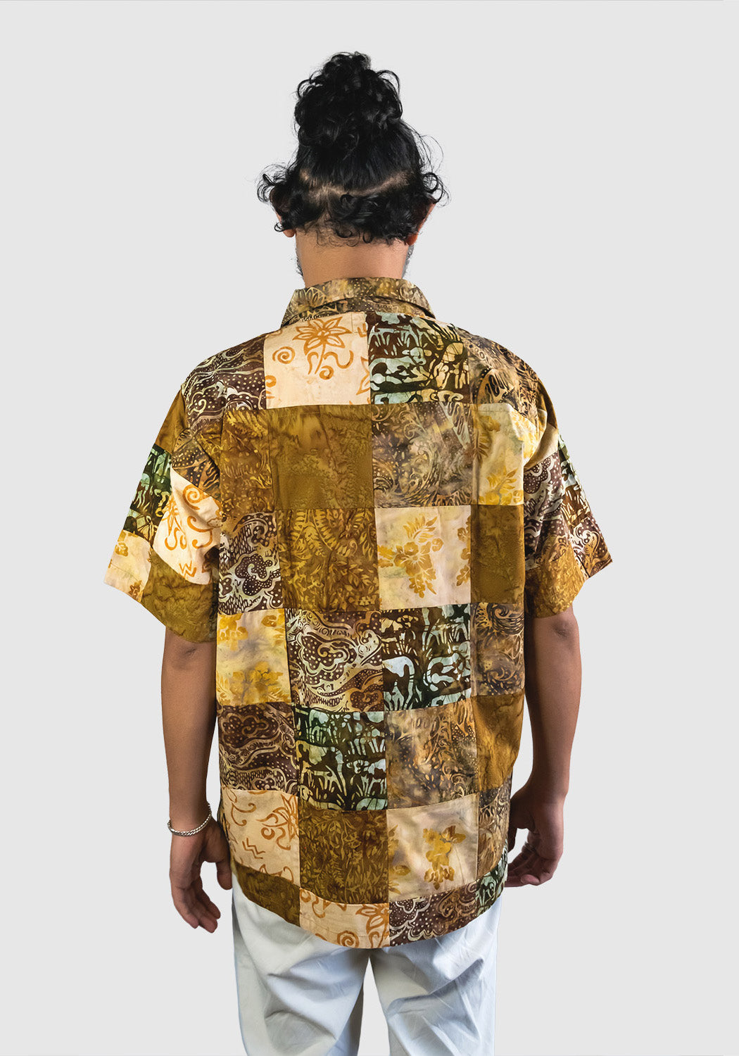 Mens Patchwork Shirt