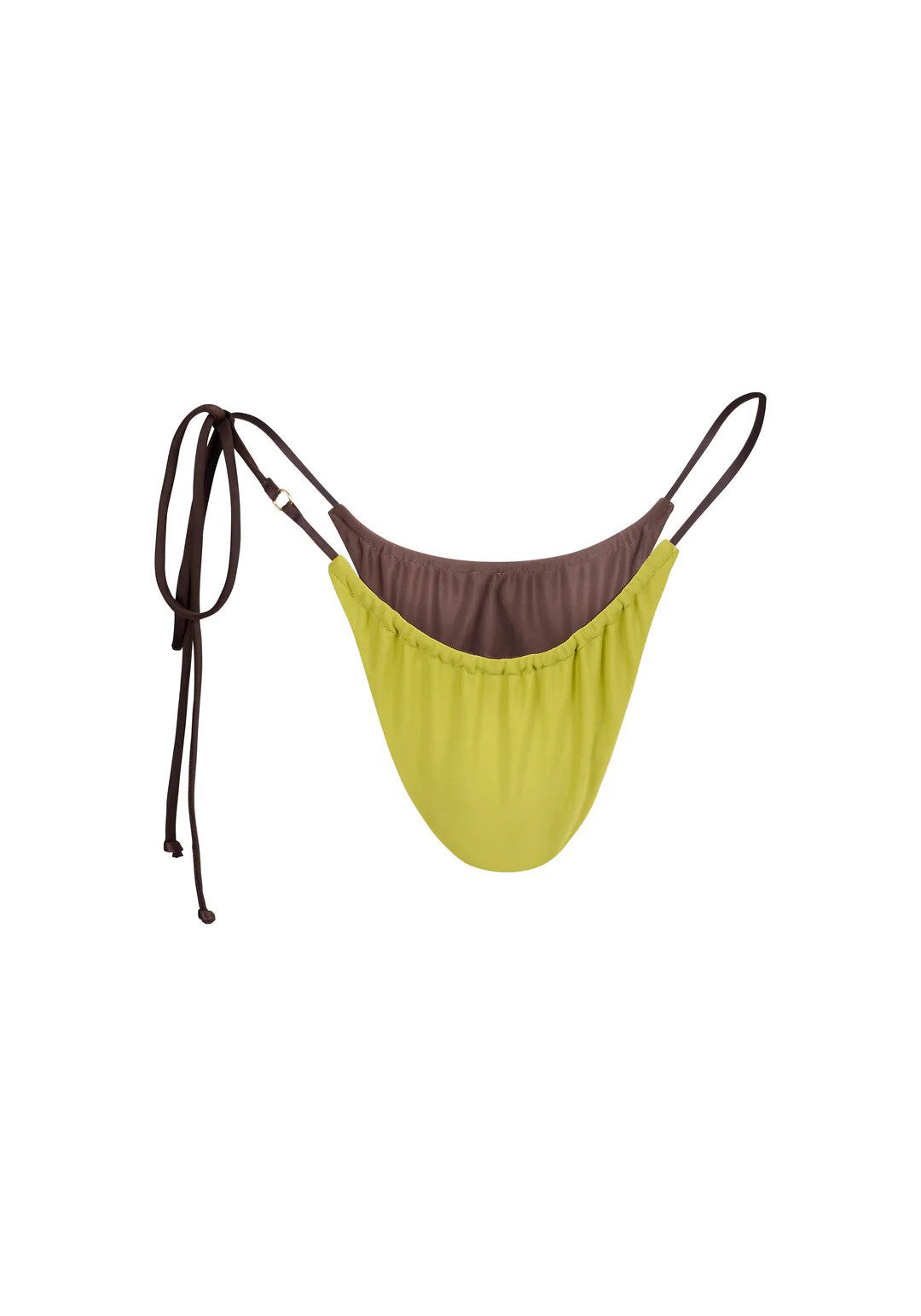 Xena Triangle Bottom Choco Lime