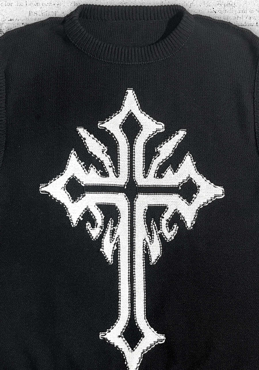 Cross Sweater Vest