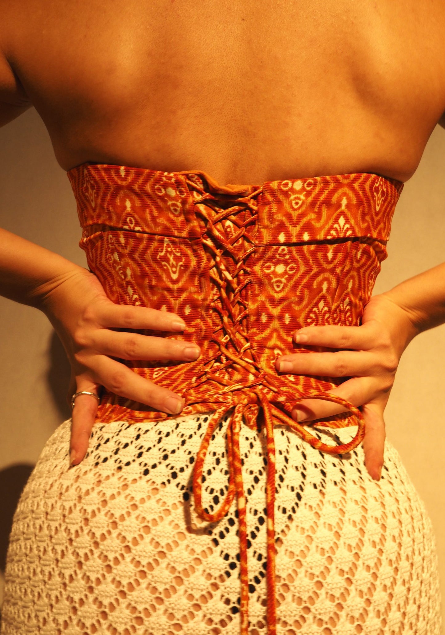 Matahari Batik Corset