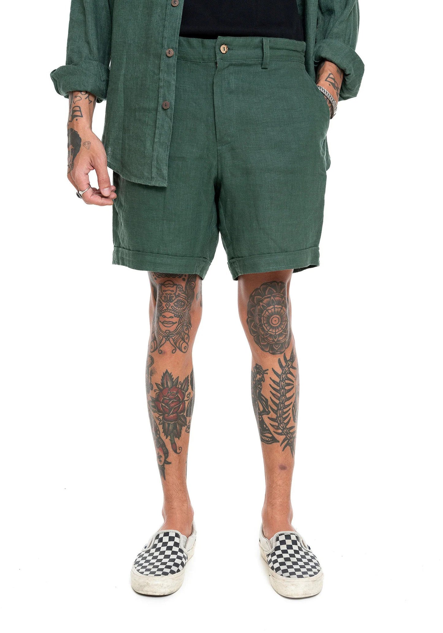 Waihi Linen Short