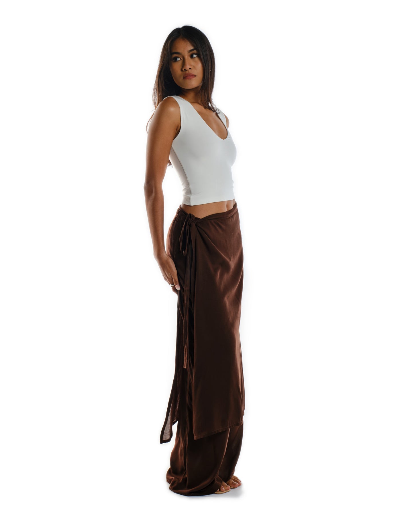 Rayon Wrap Pants