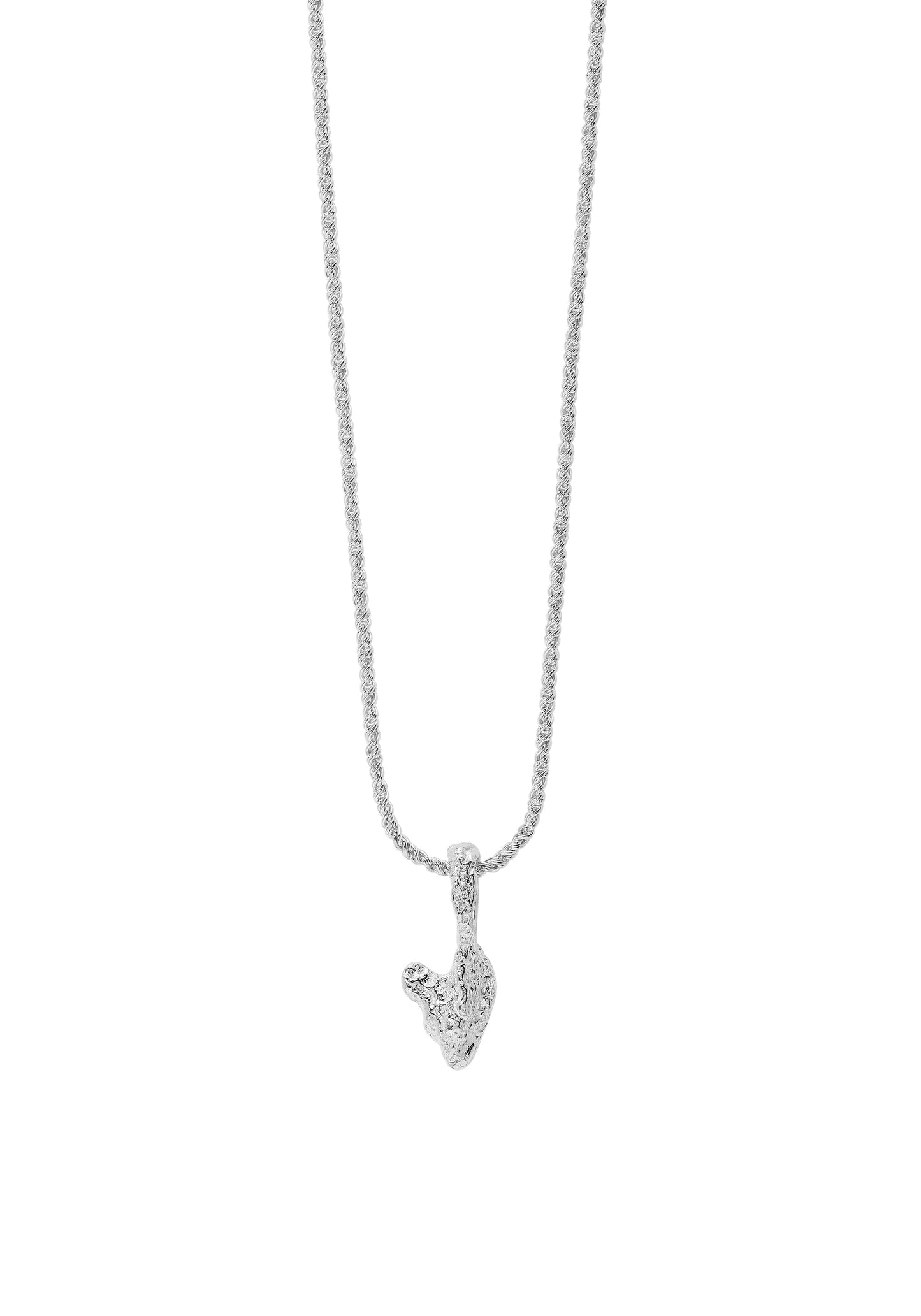 Coral Heart Necklace