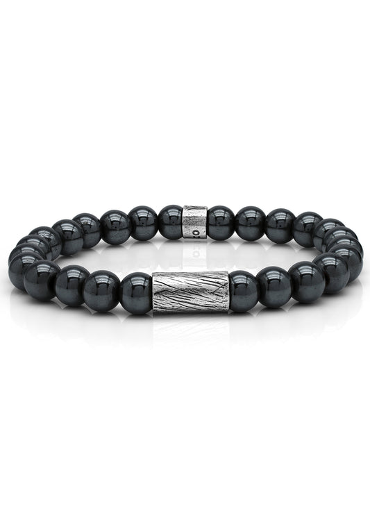 Elephant Hematite Stretch Bracelet (Wisdom & Focus)