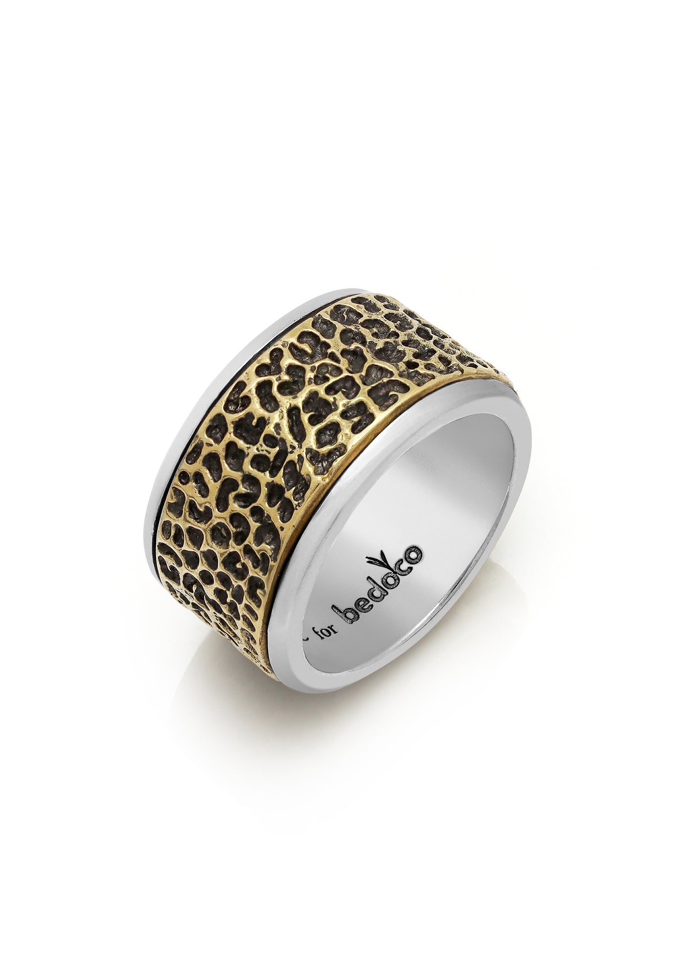 Leopard Spin Ring - M