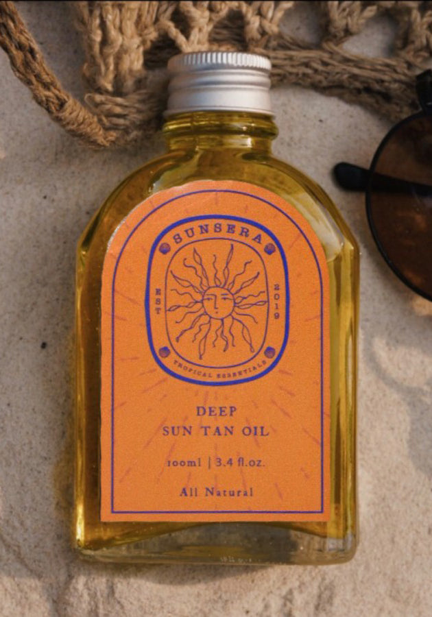 Deep Sun Tan Oil