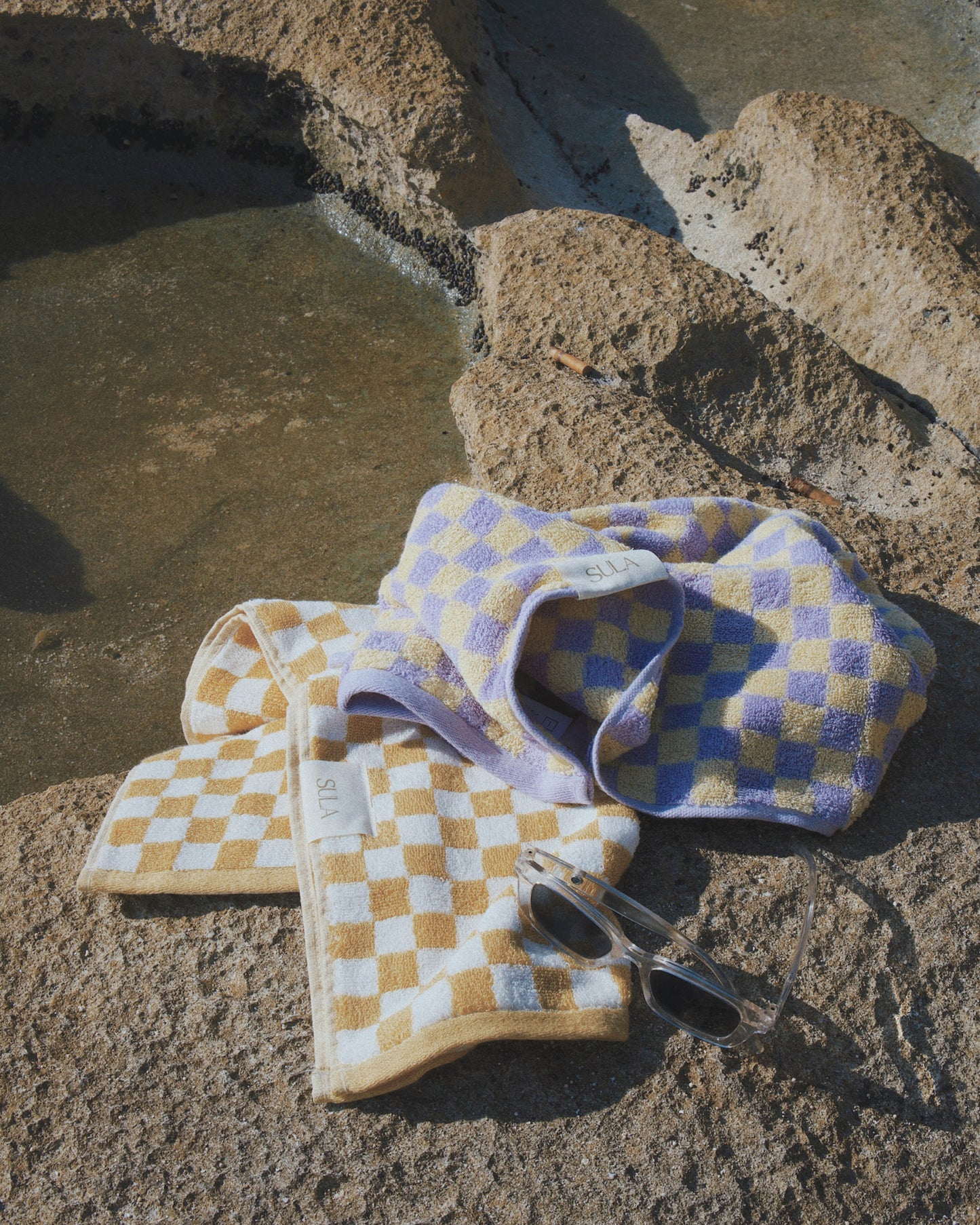 Mustad Checkered Towel