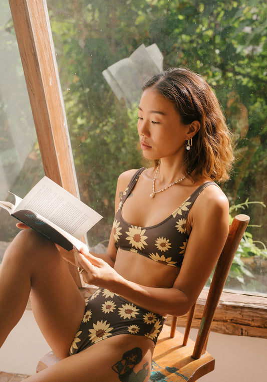 Sunflower Bikini Top