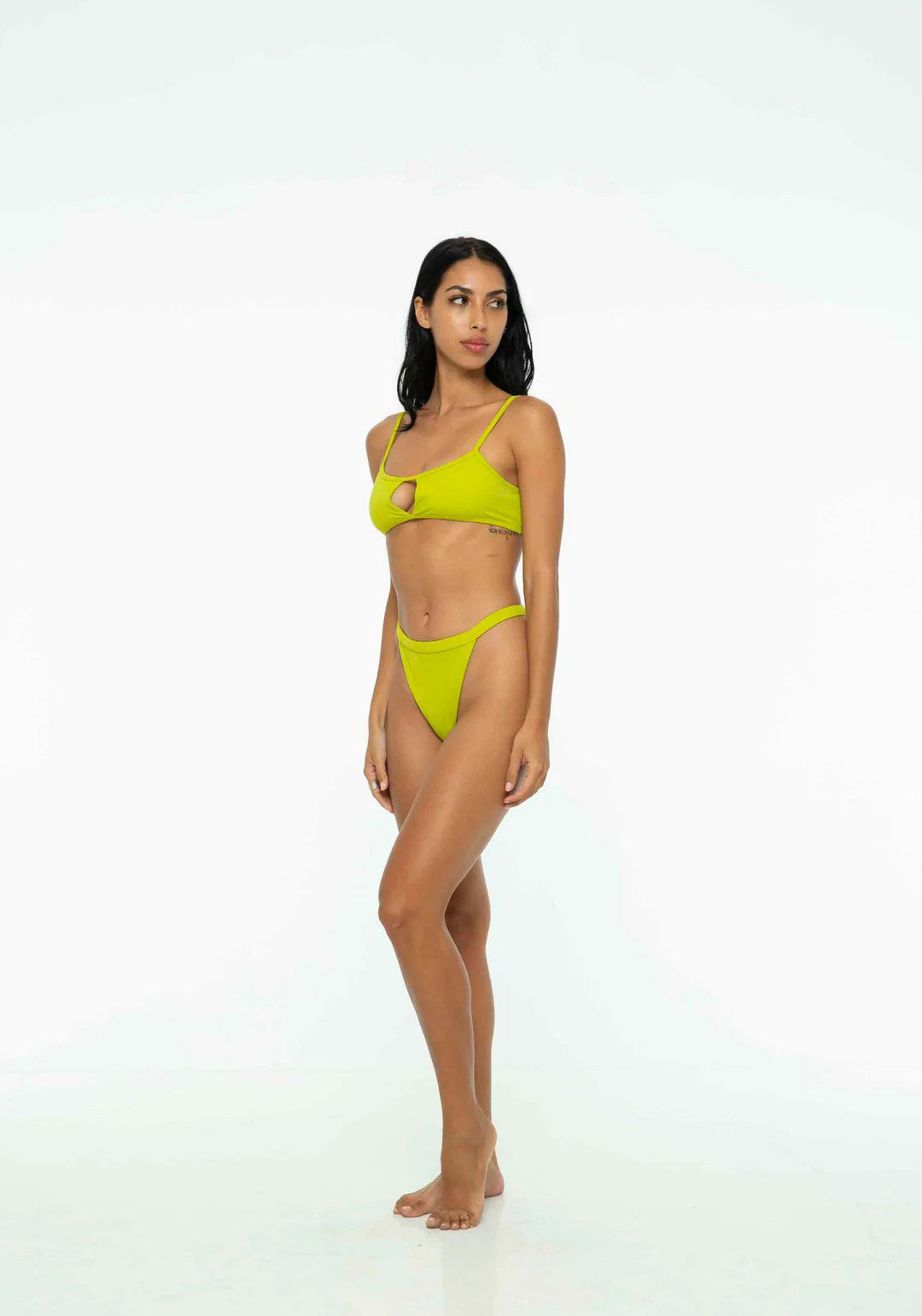 Gaia Bikini Top Lime